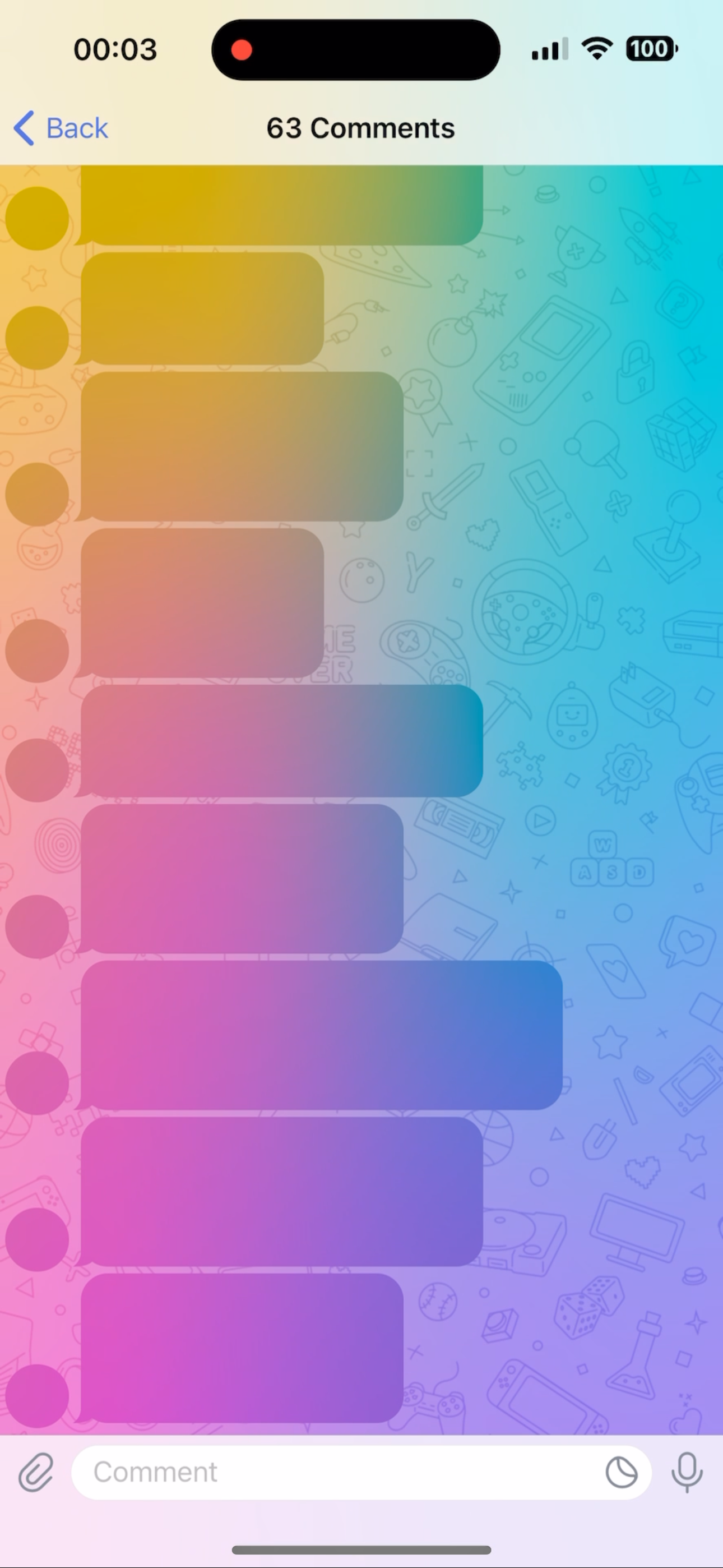 Telegram iOS 的频道评论经常性加载不出来